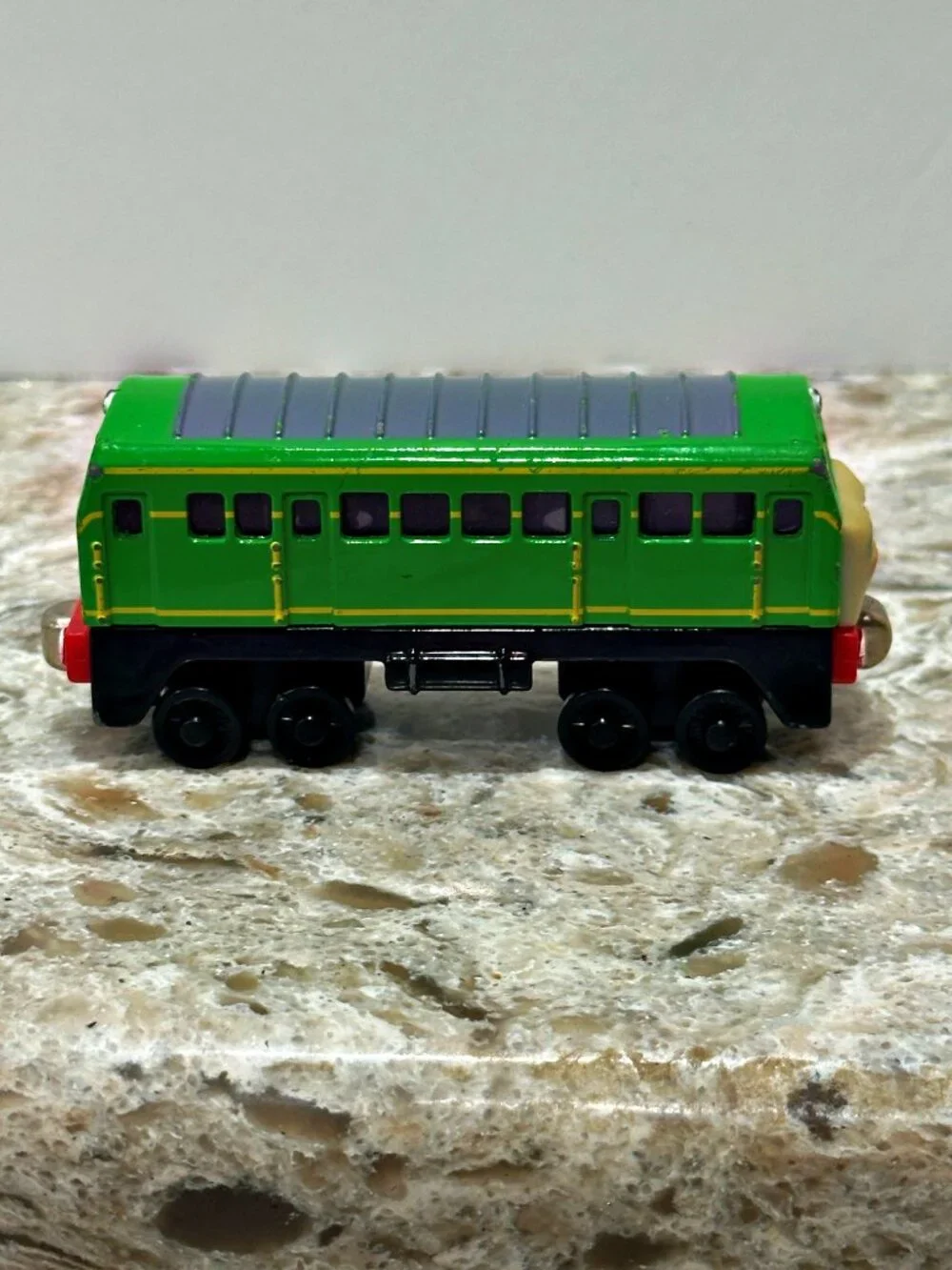 Thomas Friends Daisy 2006 Take Along Learning Curve Green Diecast Diesel Engine